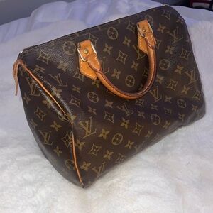 Louis Vuitton Speedy 30 Vintage Brown Monogram Handbag